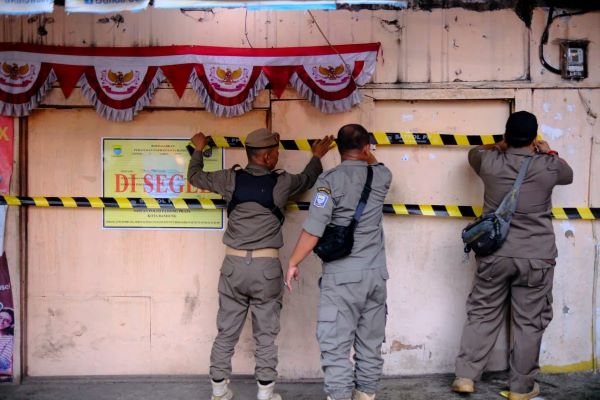 Satpol PP Kota Bandung Tindak 4 Panti Pijat