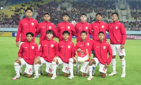 Timnas U16 Indonesia vs Australia Piala AFF U16 2024