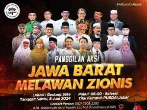 Panggilan Aksi Jawa Barat Melawan Zionis