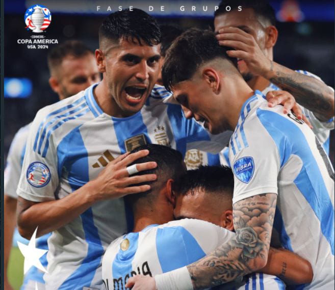 Argentina Kalahkan Peru 2-0 di Copa America 2024