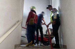 Korban Meninggal Hotel Alam Sutra Terjebak Dalam Lift