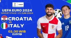 Kroasia vs Italia Grup B EURO 2024