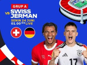 Jerman vs Swiss Grup A EURO 2024