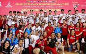 Timnas Basket Putra Indonesia sabet Medali Emas ASG 2024