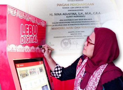 Bupati Indramayu Nina Agustina penghargaan Menteri PDTT