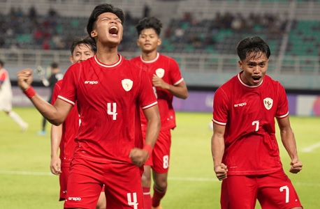 Indonesia U19 vs Filipina Piala AFF U19 2024