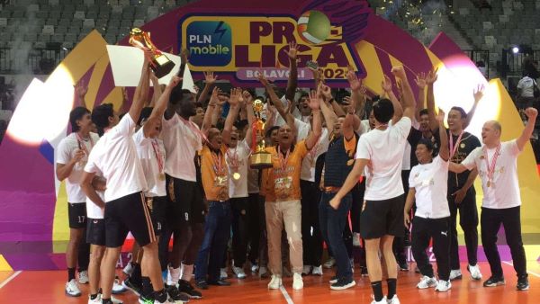 Jakarta Bhayangkara Presisi Juara Putra Proliga 2024