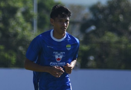 Ryan Kurnia Usai Cetak Gol Ke Gawang Persija