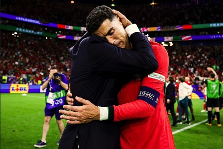 Tangisan emosi Ronaldo