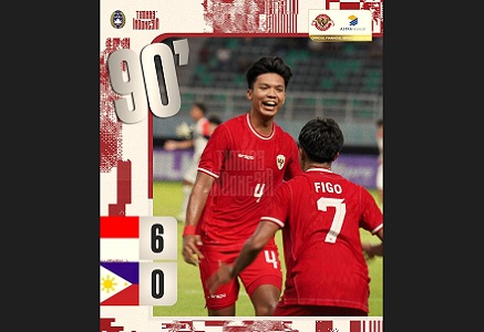 Timnas Indonesia U19 vs Filipina U19 Piala AFF U19 2024