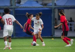 Timnas Wanita Indonesia vs Hongkong