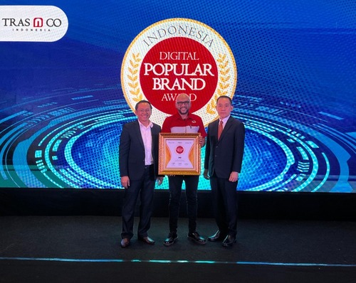 JNE Sabet Indonesia Digital Popular Brand Award 2024