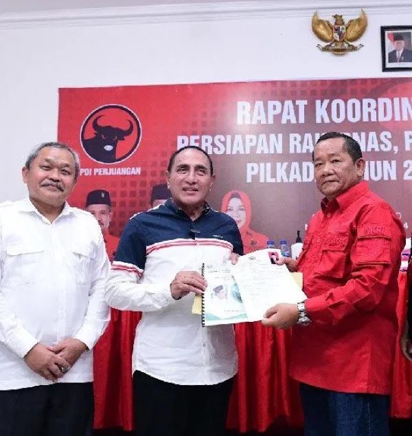 PDIP Usung Edy Rahmayadi Maju jadi Bakal Calon Gubernur Sumut