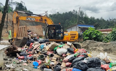 PT Tekindo Energi angkut sampah