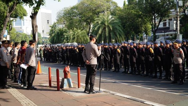 Pengamanan Aksi Unjuk Rasa