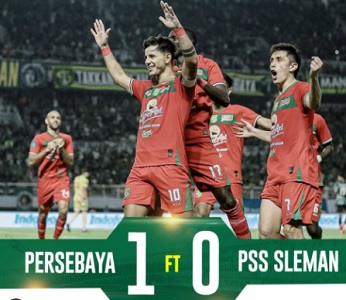 Persebaya vs PSS Sleman