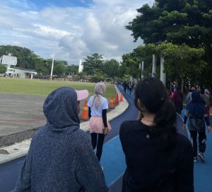 Persiapan Venue Hut RI ke-79 Lapangan Gasibu