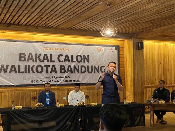 R. Dhani Wirianata Hadiri Kegiatan Adu Gagasan