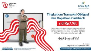 Transaksi Obligasi di bank bjb Dapat Cashback