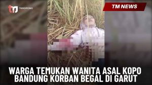 Warga Temukan Wanita Asal Kopo Bandung Penuh Luka,-Cover