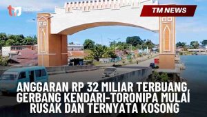 Anggaran Rp 32 Miliar Terbuang, Gerbang Kendari-To-Cover