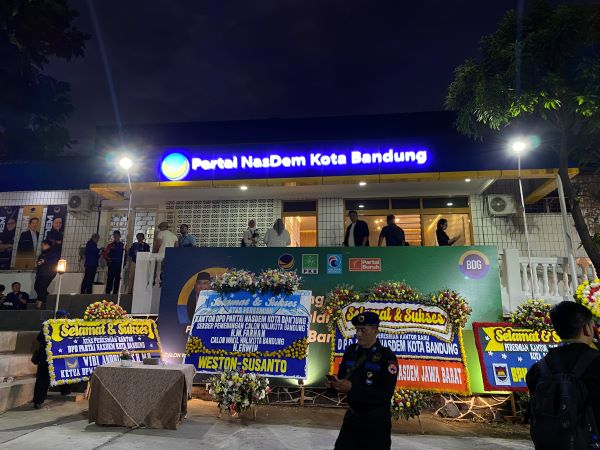 DPD NasDem Kota Bandung Resmi Miliki Kantor Baru