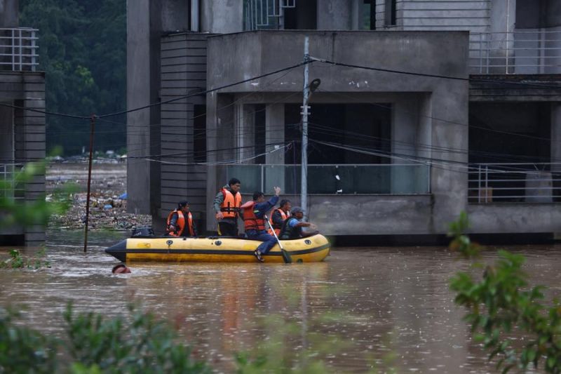 Bencana Banjir dan Tanah Longsor di Nepal