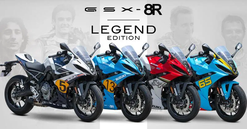 GSX-8R Capirossi Legend Edition