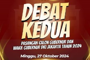 Debat Kedua Pilgub Jakarta 2024