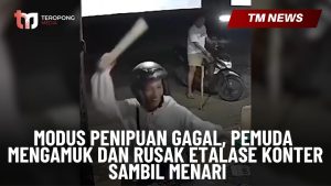 Modus Penipuan Gagal, Pemuda Mengamuk dan Rusak Et-Cover