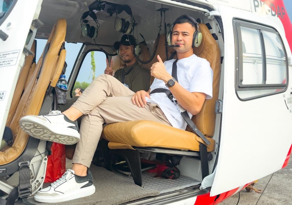 Raffi Ahmad Helikopter