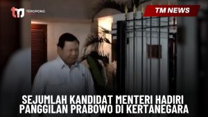 Sejumlah Kandidat Menteri Hadiri Panggilan Prabowo-Cover