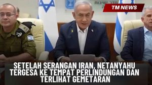 Setelah Serangan Iran, Netanyahu Tergesa ke Tempat-Cover