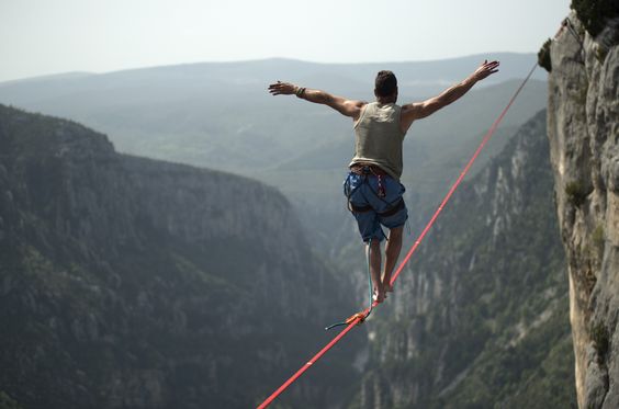 Slackline olahraga ekstrem