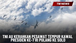 TNI AU Kerahkan Pesawat Tempur Kawal Presiden ke-7-Cover