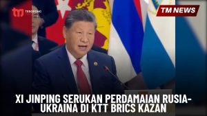 Xi Jinping Serukan Perdamaian Rusia-Ukraina di KTT-Cover