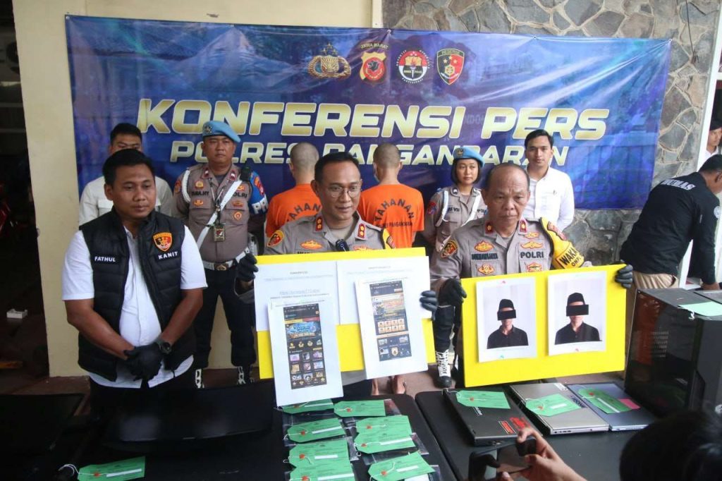 Empat Orang Ditangkap Polres Pangandaran Kasus Judol Modus Promosi Medsos