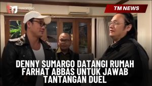 Denny Sumargo Datangi Rumah Farhat Abbas untuk Jaw-Cover