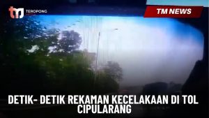 Detik- Detik Rekaman Kecelakaan di Tol Cipularang-Cover