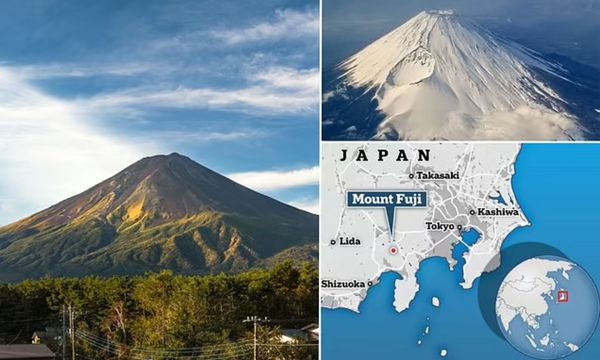 Gunung fuji tak bersalju