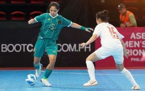 Indonesia Kalahkan Filipina 2-1 di Piala AFF Futsal Putri