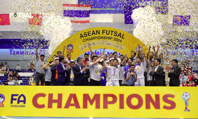 Indonesia juara Piala AFF Futsal 2024