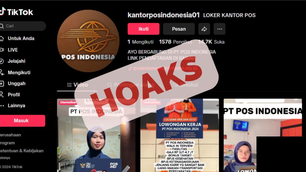 Lowongan Kerja PT Pos Indonesia