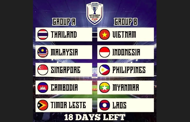 Jadwal Piala AFF 2024