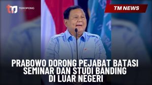 Prabowo Dorong Pejabat Batasi Seminar dan Studi Ba-Cover