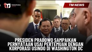 Presiden Prabowo Sampaikan Pernyataan Usai Pertemu-Cover