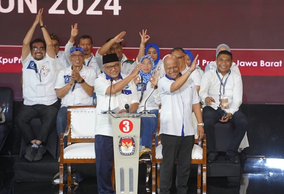 Pasangan Calon (Paslon) Gubernur-Calon Wakil Gubernur (Cagub-Cawagub) Jawa Barat nomor urut 3, Ahmad Syaikhu-Ilham Habibie (ASIH)