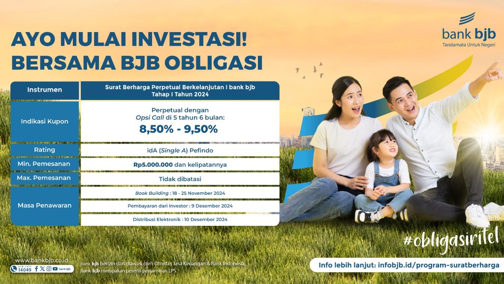 bank bjb Tawarkan Peluang Investasi Melalui Surat Berharga Perpetual