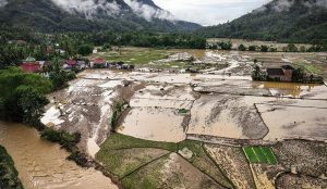 Dua Ribu Warga Terdampak Banjir di Kabupaten Sijunjung Sumatera Barat