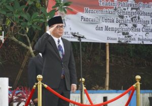 Pemkab Bandung Barat Gelar Upacara Peringatan Hari Pahlawan di TMP Batujajar